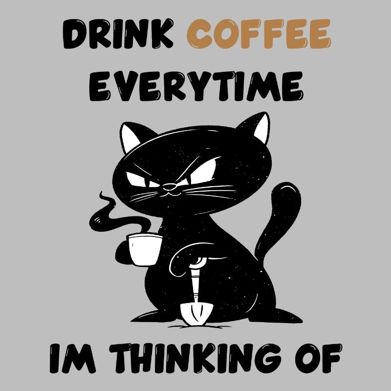 Drink coffee every time I think about it.
