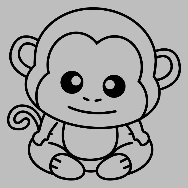 Monkey Comic Animal
