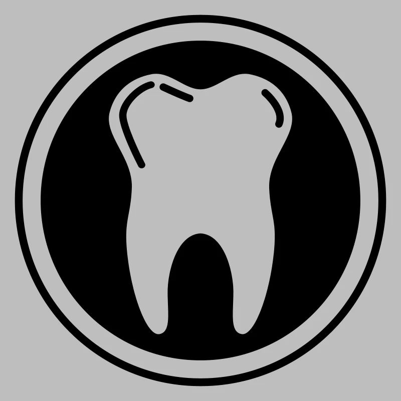 Symbole de l’icône de dent