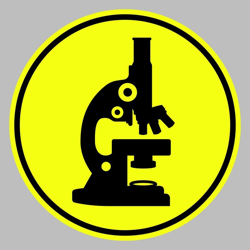 Icône d’icône de microscope