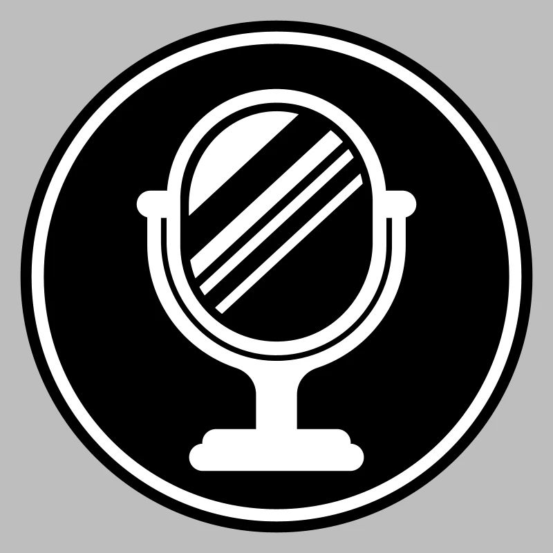 Mirror Icon Silhouette