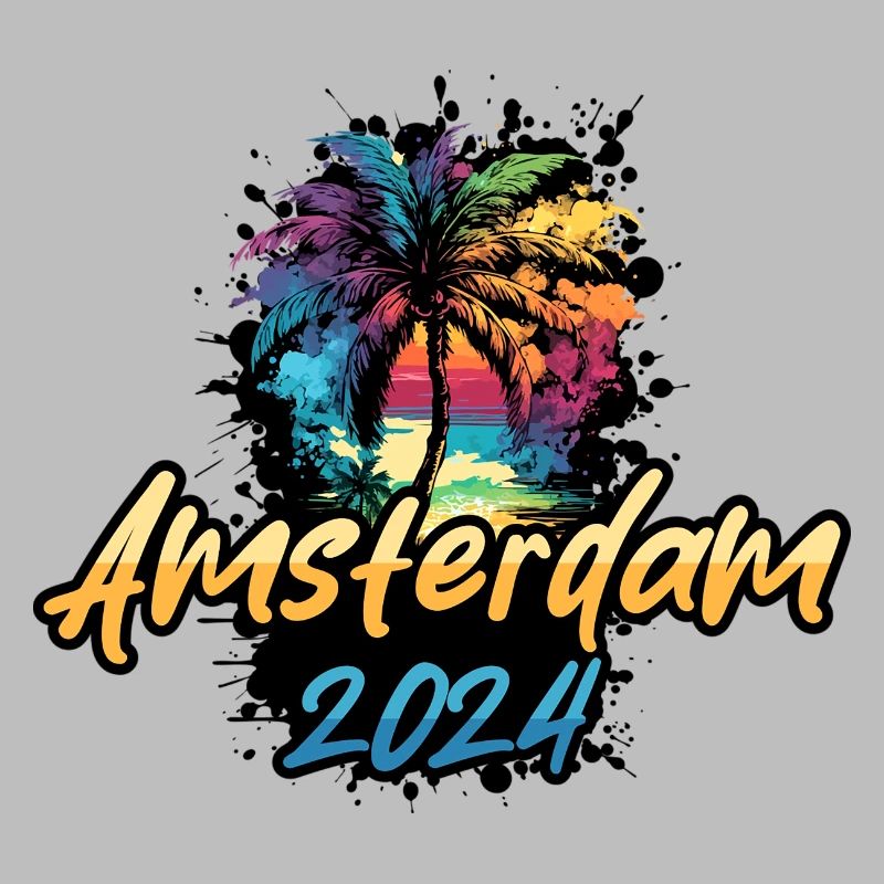 Amsterdam 2024 Palmen Bunt