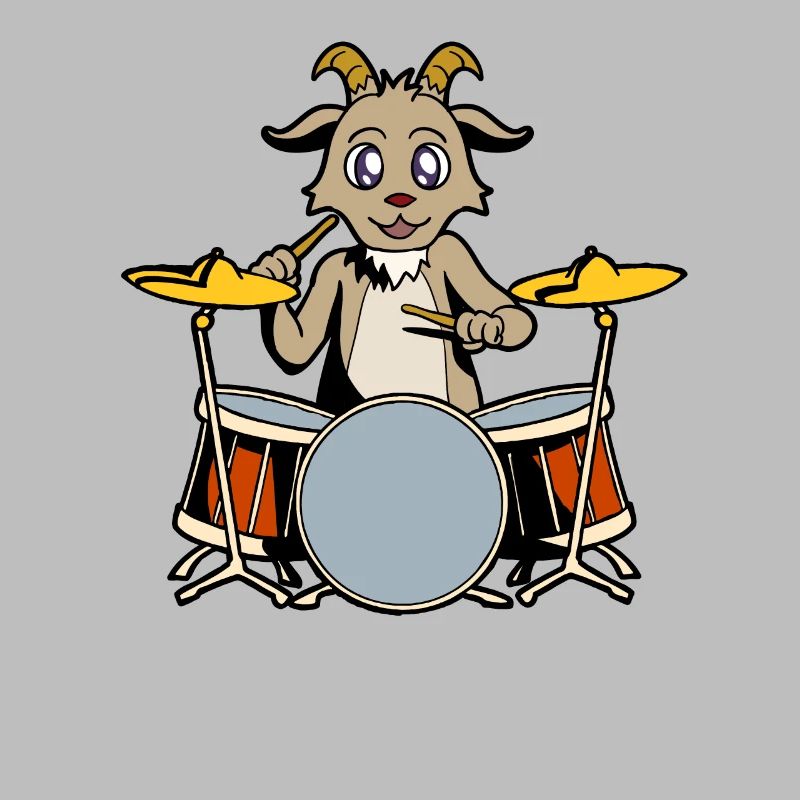 Batteur de chèvre comique