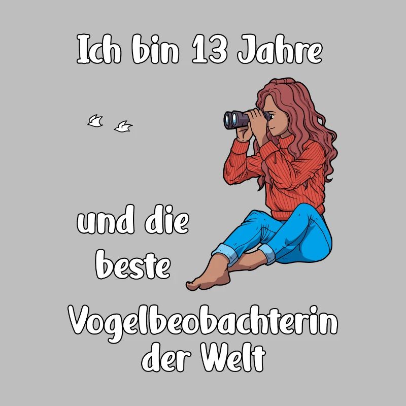 Ich bin 13 - Mädchen Vogelbeobachtung