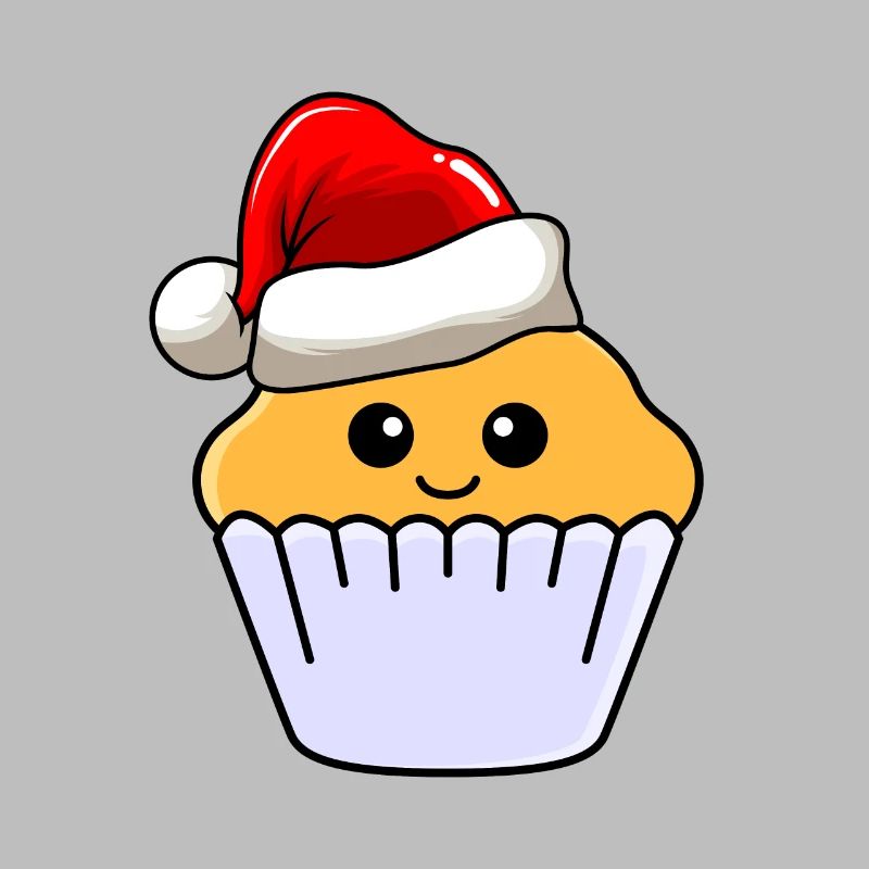 Muffin Christmas Comic Noël