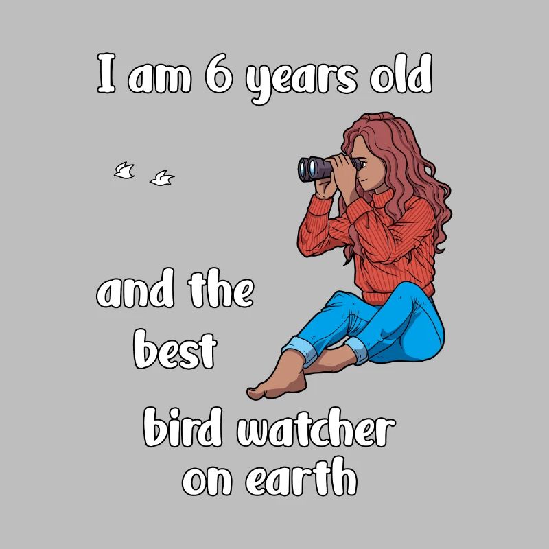 Ich bin 6 - Mädchen Vogelbeobachtung