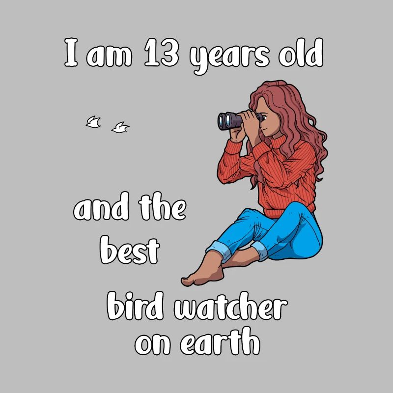 Ich bin 13 - Mädchen Vogelbeobachtung