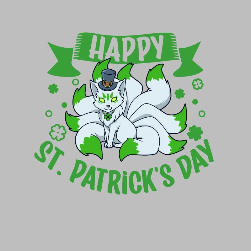 St Patrick’s Kitsune - Bonne Saint-Patrick