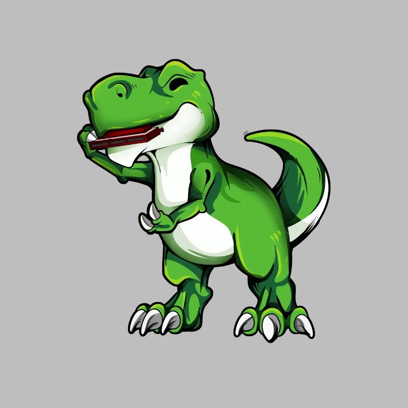 TREX plays the harmonica