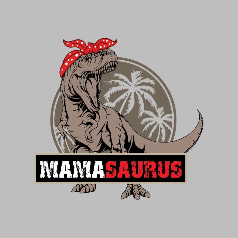 Mamasaurus Rex Dinosaurier Mutter