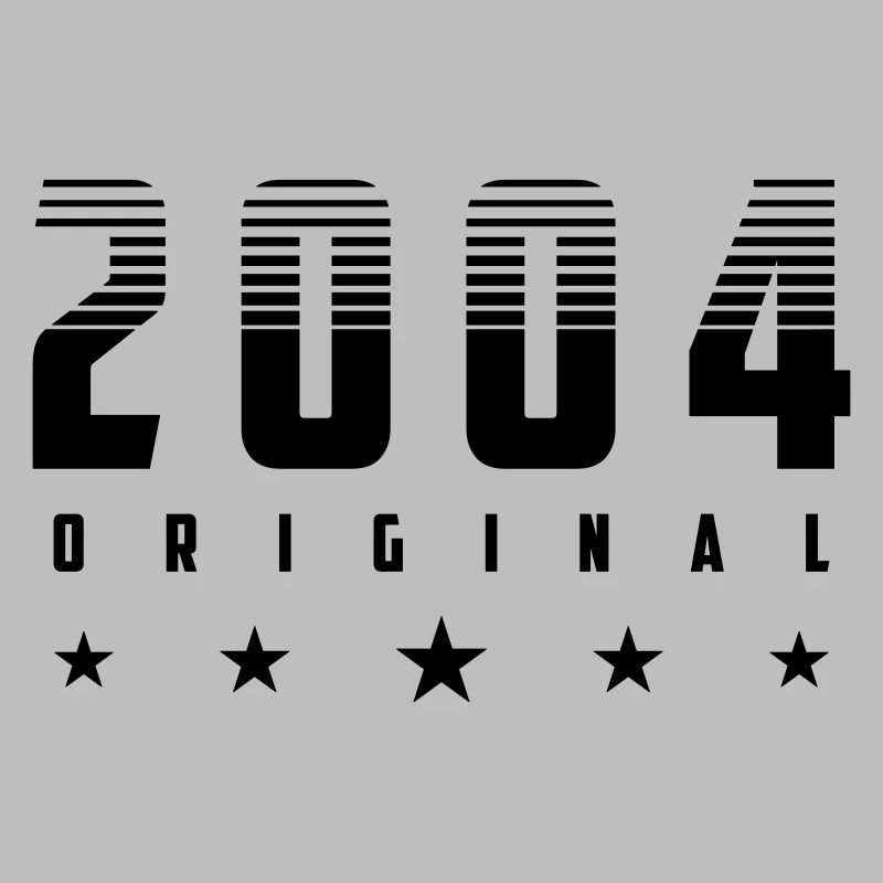 Original 2004 Année de naissance | Couleur modifiable