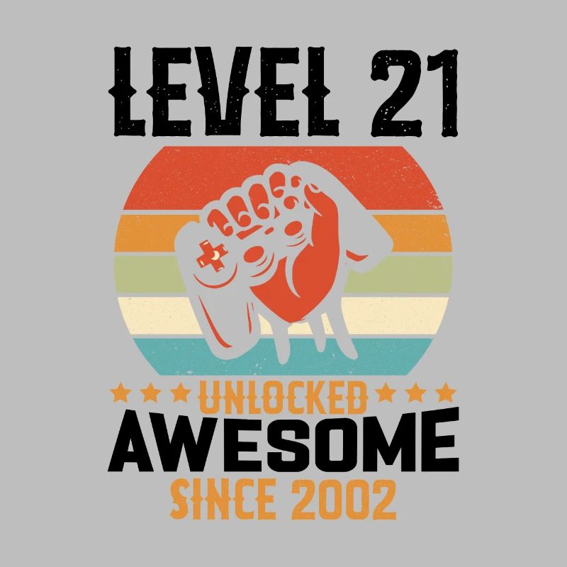 Level 21 Complete 2002 Birthday Gift