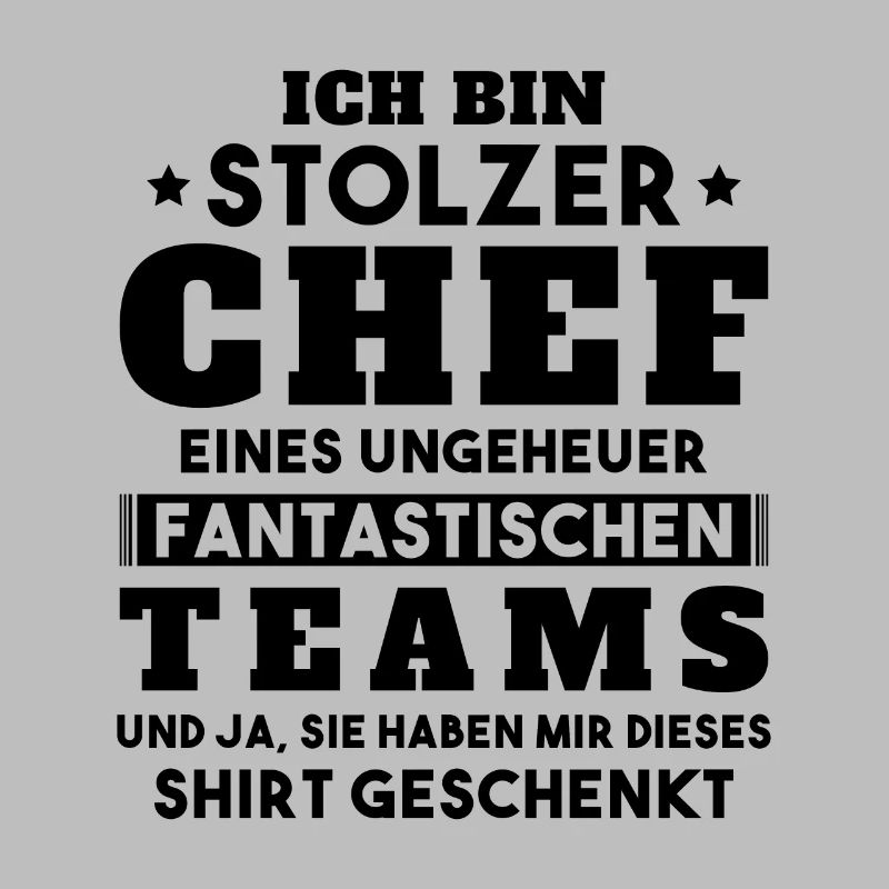 Ich bin Stolzer Chef Geschenkidee