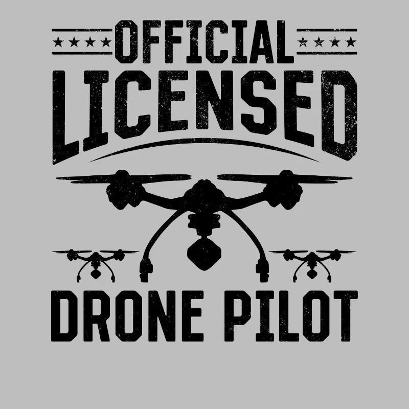 Official Licensed Drone Pilot - Quadcopter Drone P