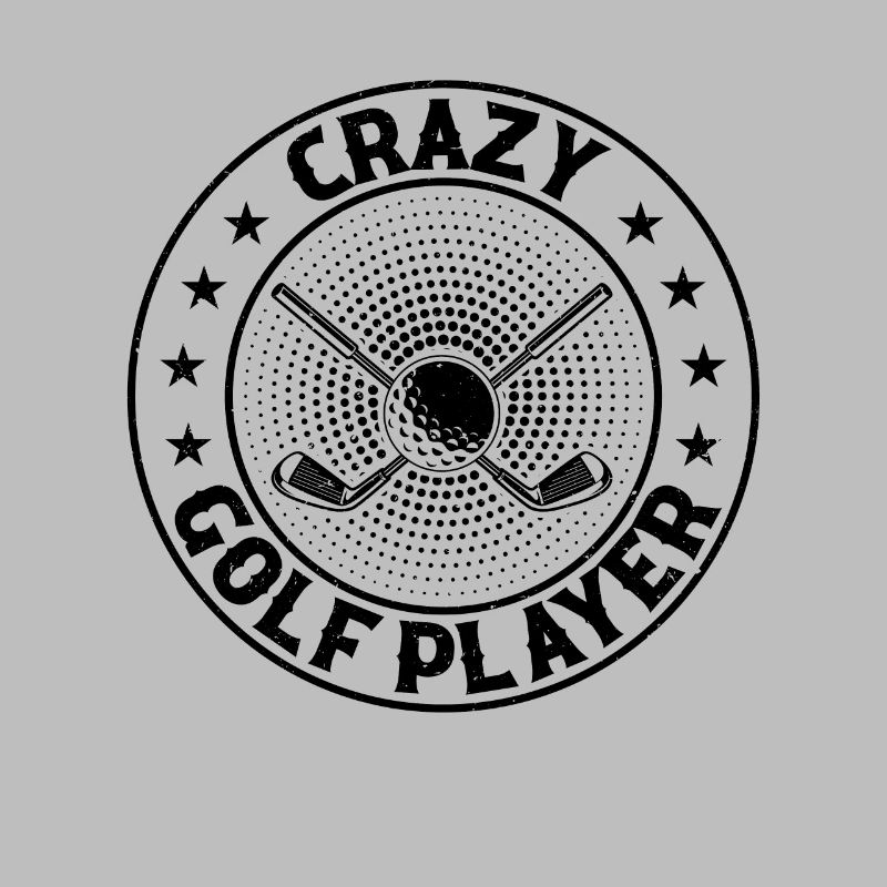 Crazy Golf Player - Golfing Golfer Player
