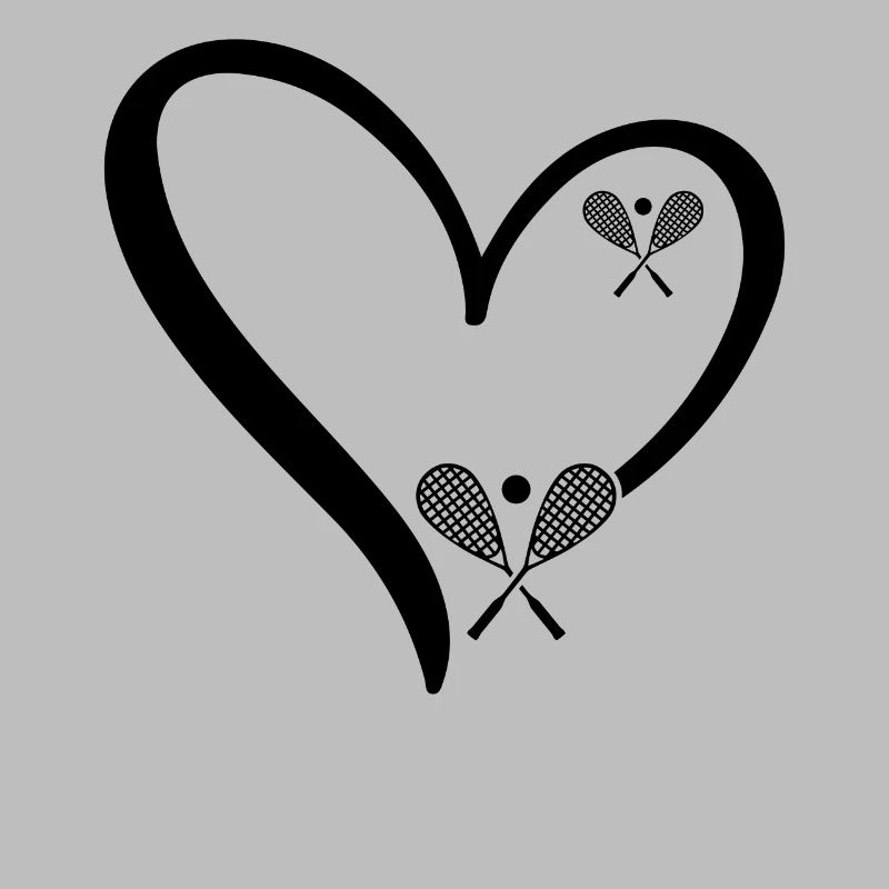 Squash Rackets Squash Heart Squash Player