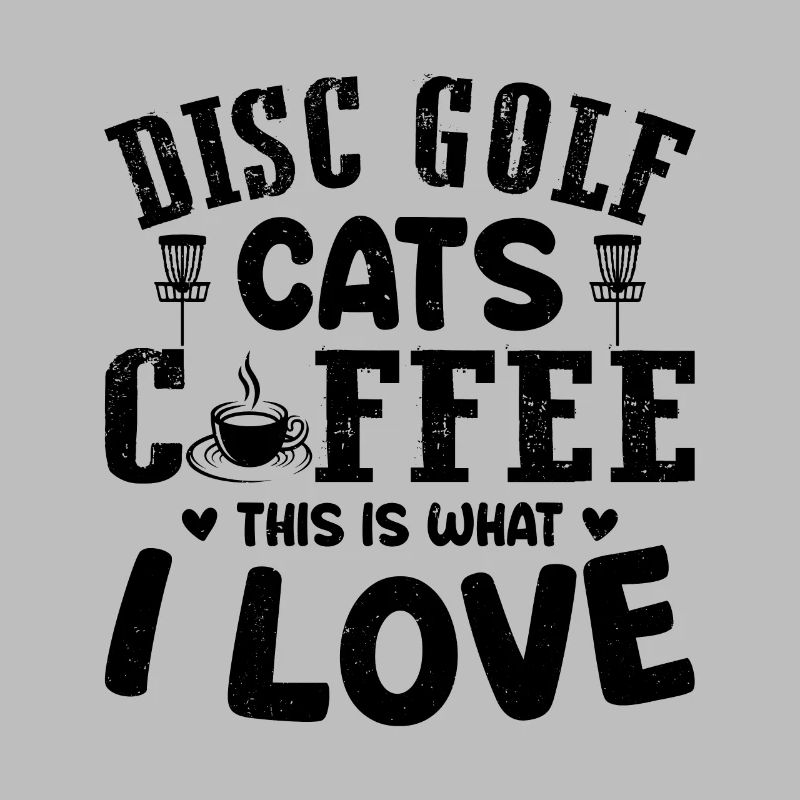 Disc Golf Cats Café C’est ce que j’aime - Disc G