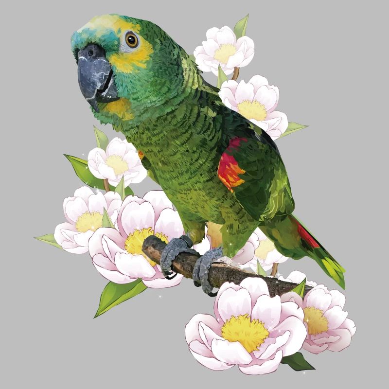 The blue-fronted amazon