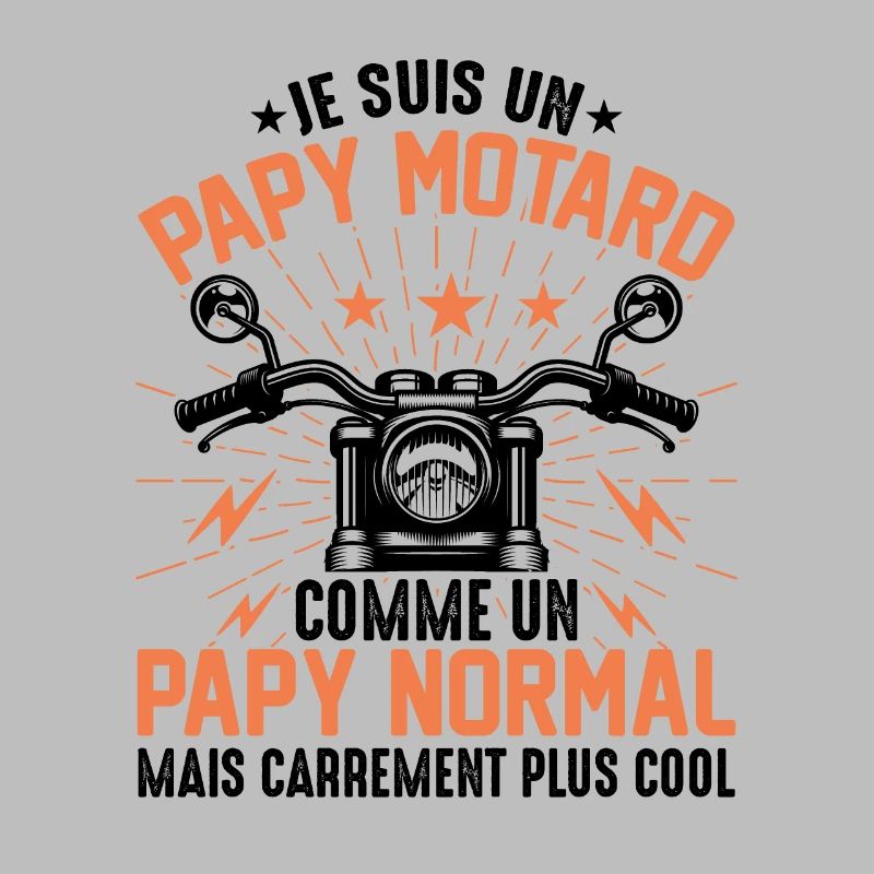 Ich bin ein sehr cooler Biker-Opa