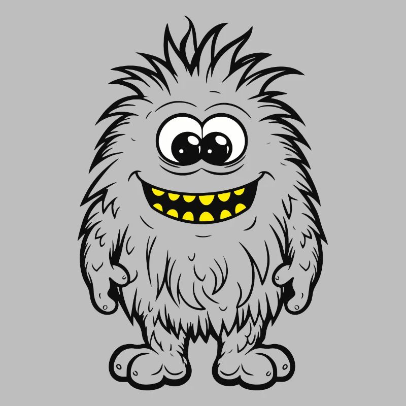 Drôle de créature de monstre de compagnie