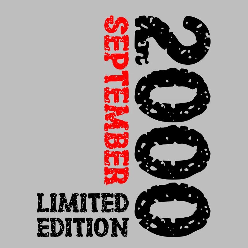 2000 Septembre Édition Limitée 23rd Birthday Deco