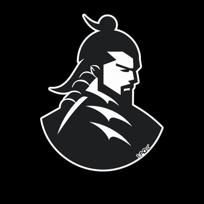 A samurai in the shadows