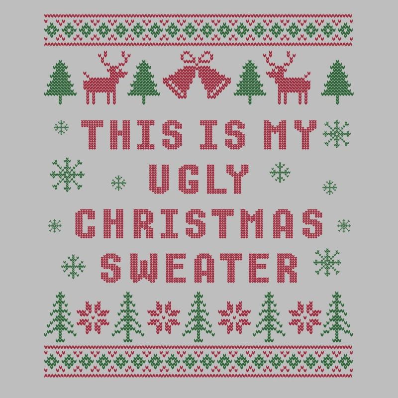 Das ist mein hässlicher Weihnachtspullover