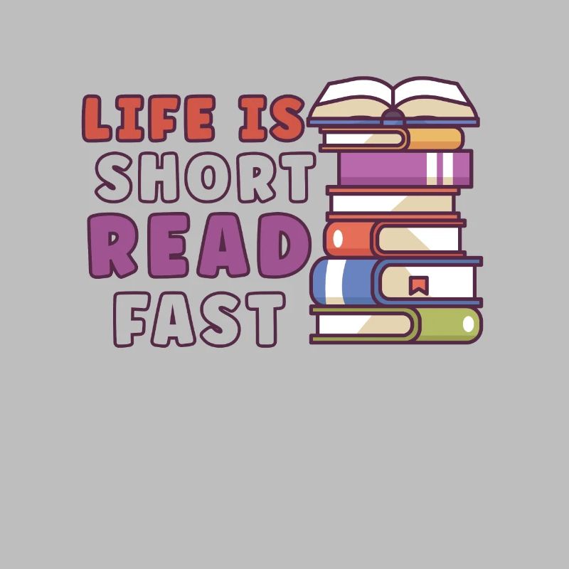 Book Reader Reading Literature Bookworm Gift Idea