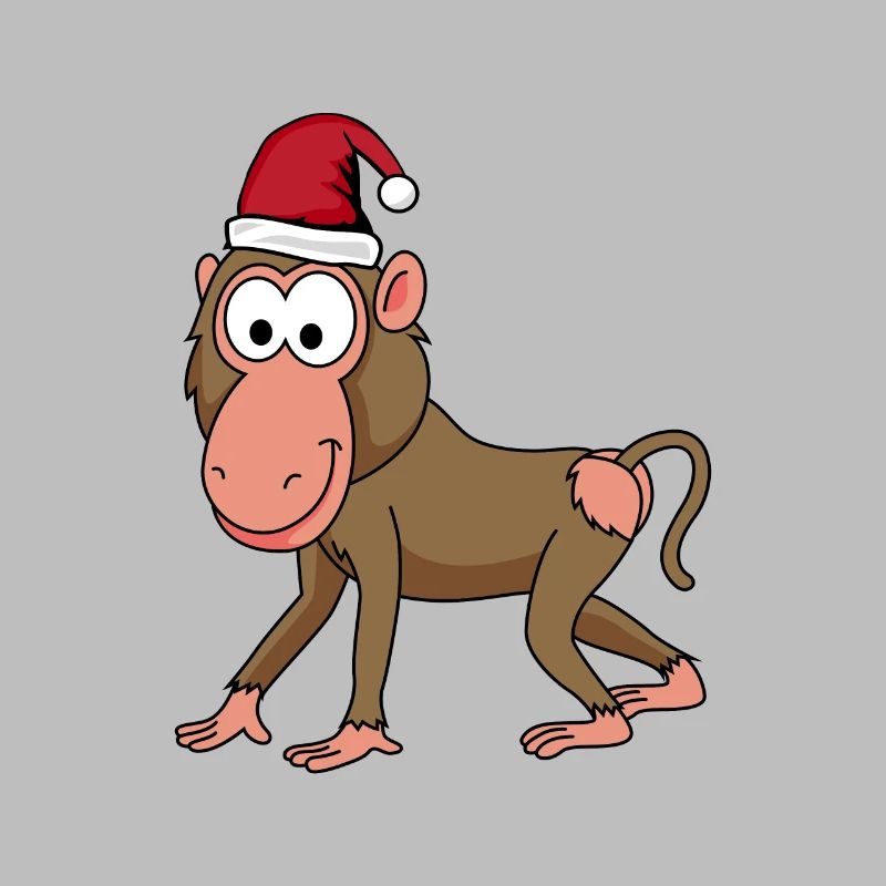 Singe singe Noël
