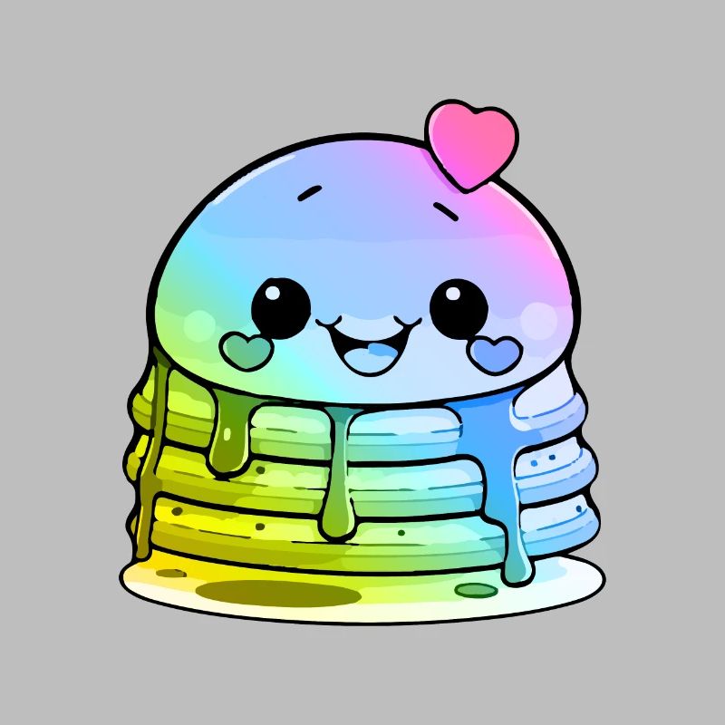 Pancake Comic Coloré