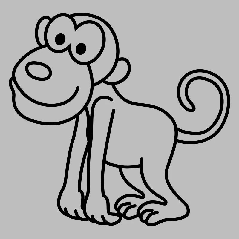 Monkey Comic Animal