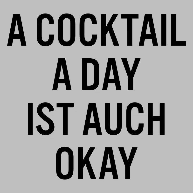 A cocktail a day is also okay