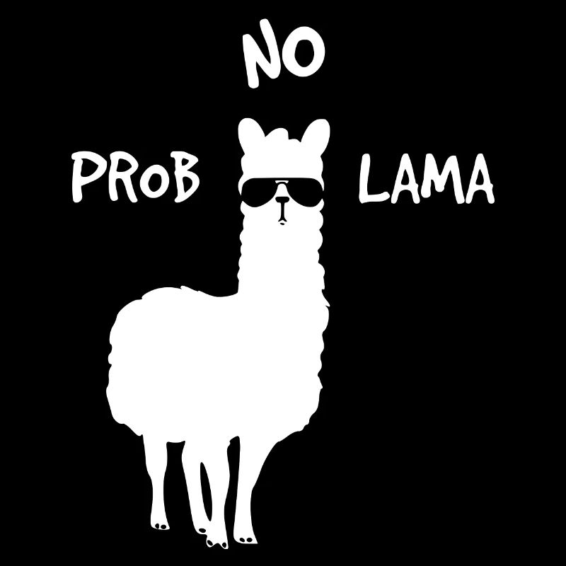 No Problama white
