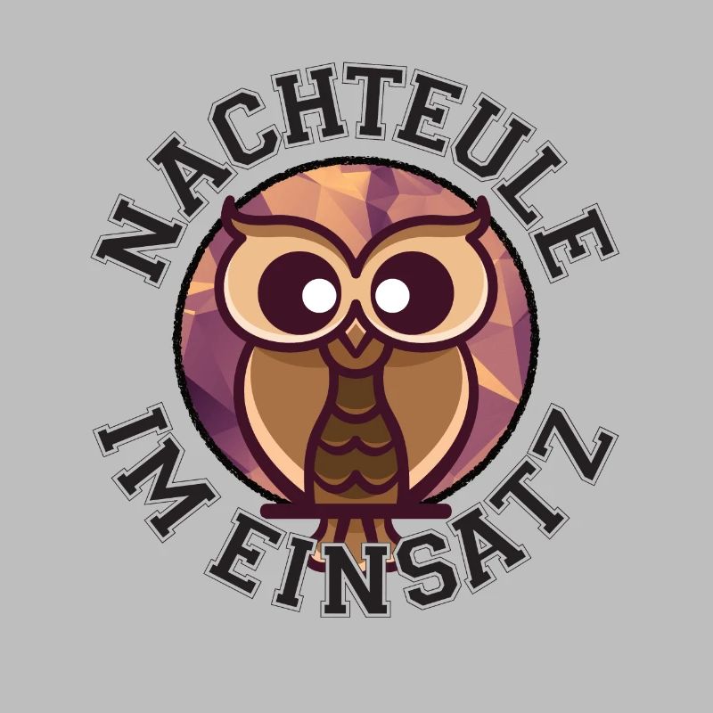 Nachteule im Einsatz Nachtdienst Eule