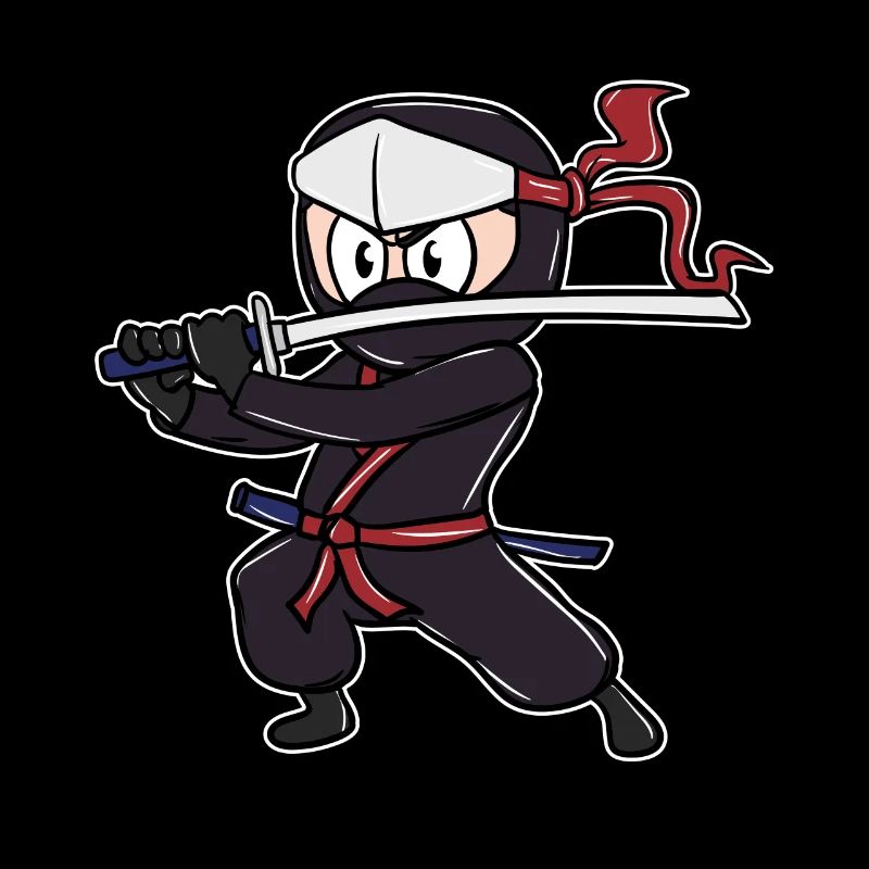 Perfect kids samurai, ninja, ninjas gift