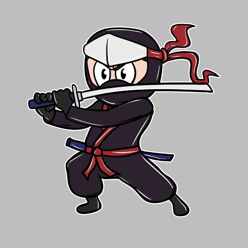 Perfektes Kinder Samurai, Ninja, Ninjas Geschenk