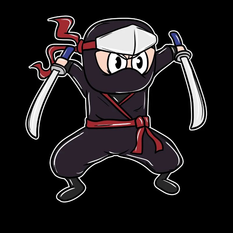 Perfect kids samurai, ninja, ninjas gift