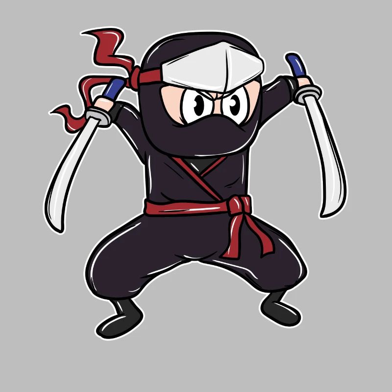 Perfektes Kinder Samurai, Ninja, Ninjas Geschenk