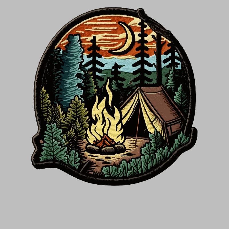Camping - Patch design