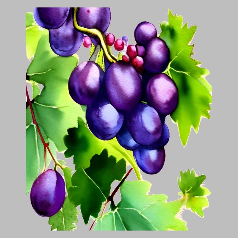 Trauben an einem Weinstock