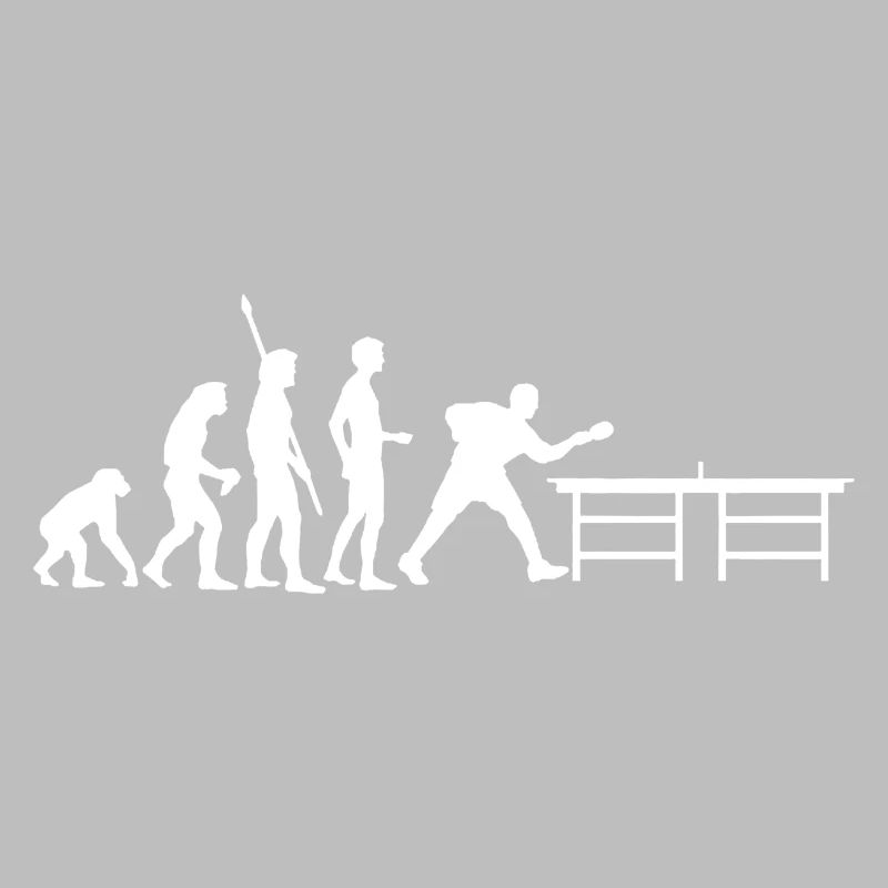Table de ping-pong Evolution blanc