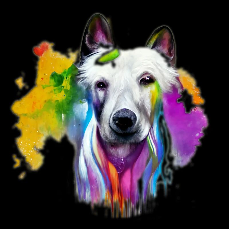 White Shepherd - Berger Blanc Design