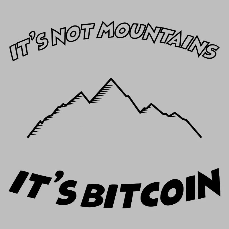 It's not mountains it's bitcoin V4 - Crypto