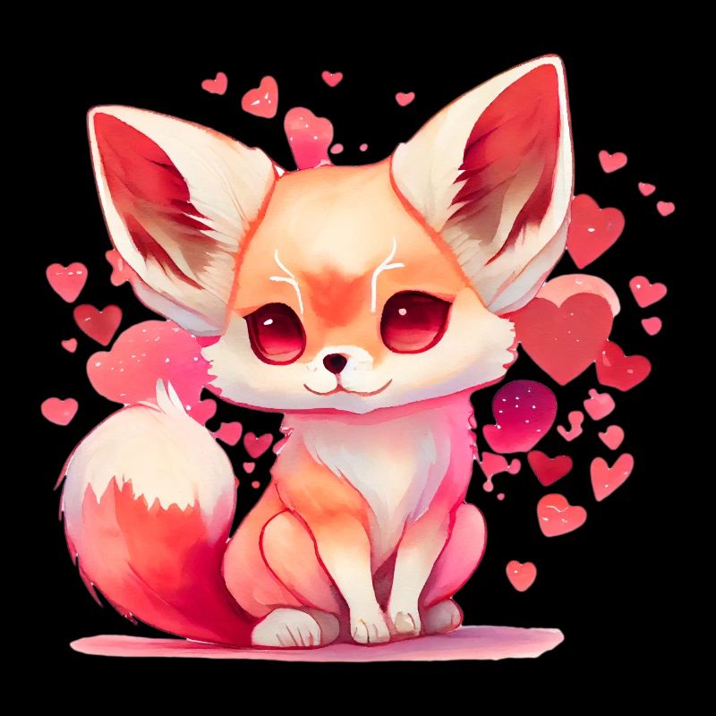 Cadeau de Saint-Valentin Fox