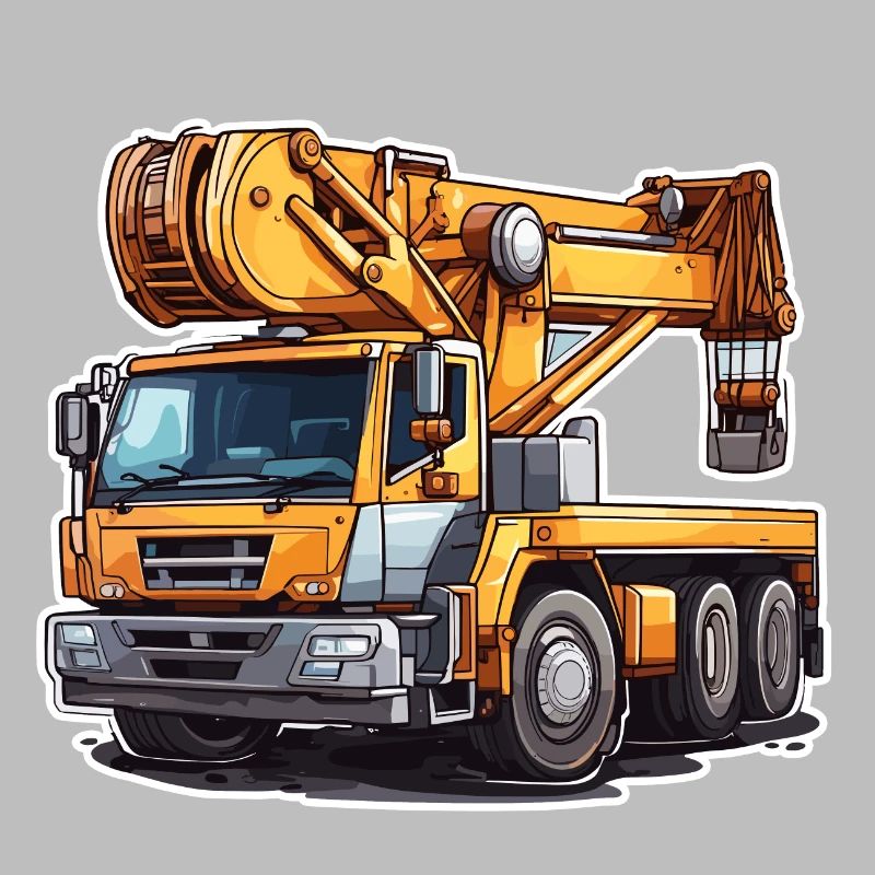 Kran / Baustelle / Seilwinde / Kransystem