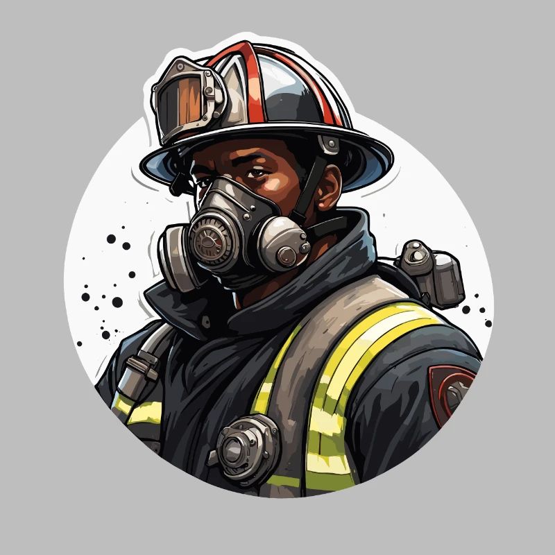 Firefighter / Fire / Fire / Extinguish / Hero