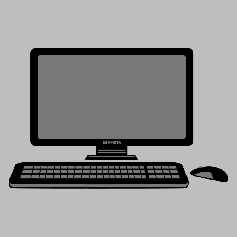 mouse keyboard screen tv pc computer display image
