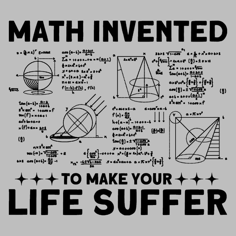 Math Mathématiques Sciences Math Cadeau