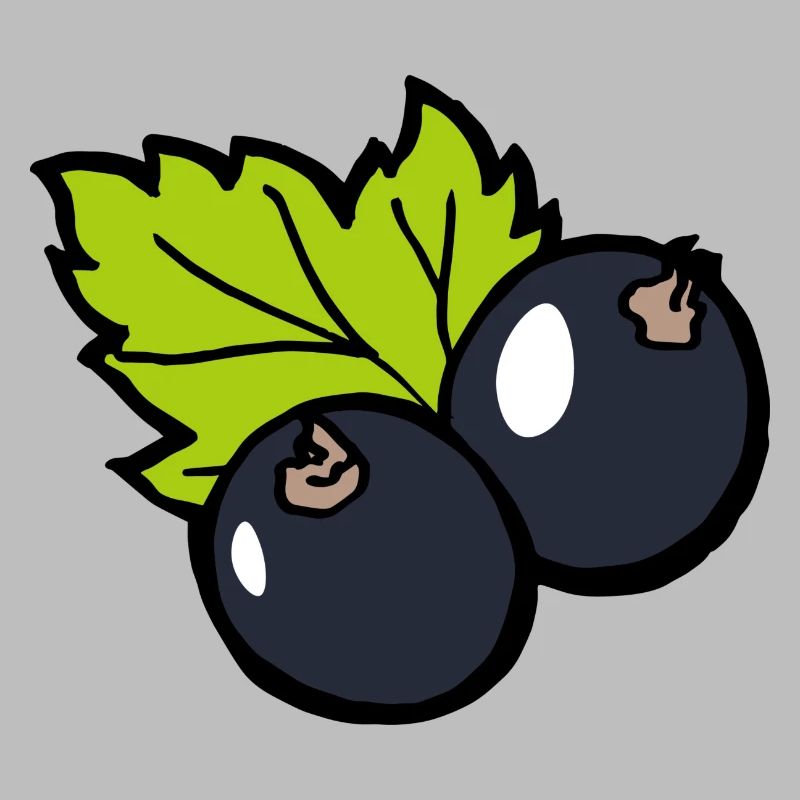 Cassis BlackCurrant Funny Gift Fruit