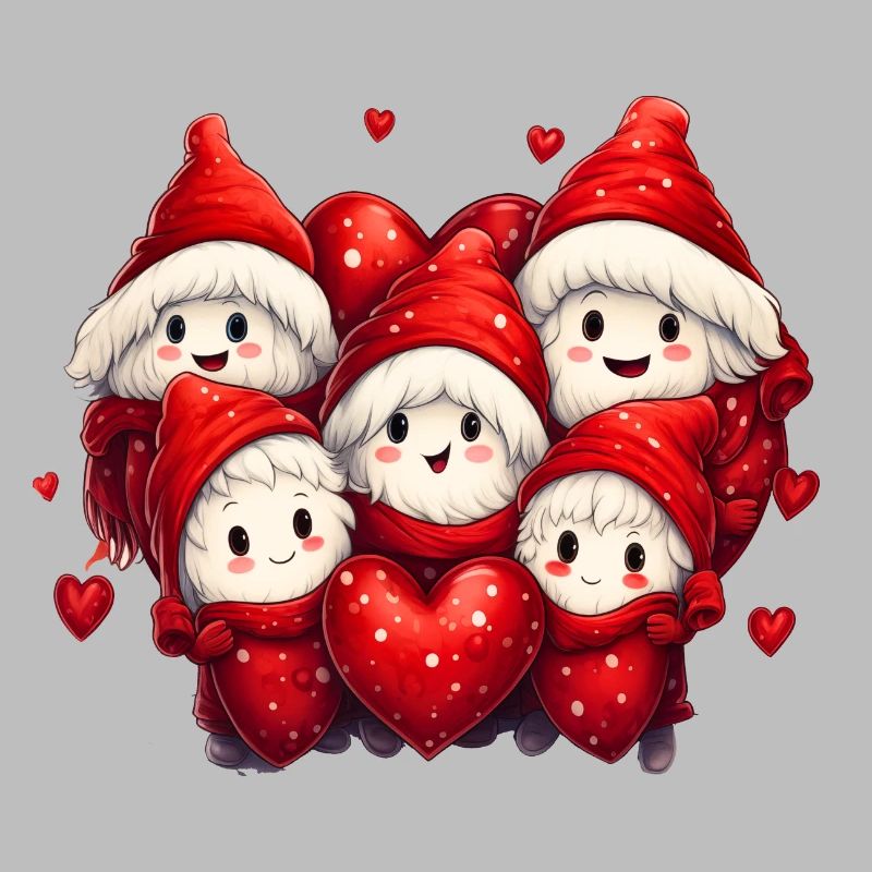 Christmas Halloween ghosts, a magic blending